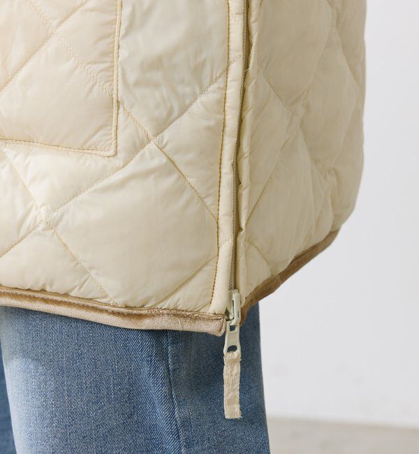  「ベロアパイピングリバーシブルコート」|その他|