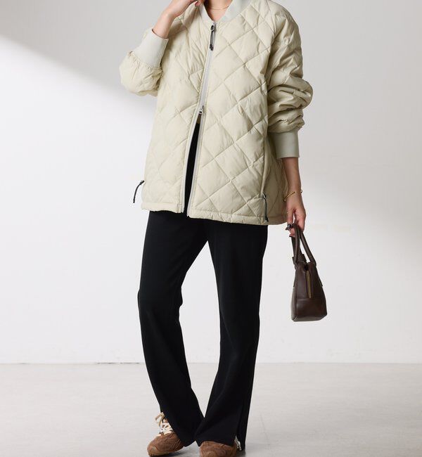  「【TAION別注アイテム/洗えるコート】レイヤードダウンジャケット」|その他|