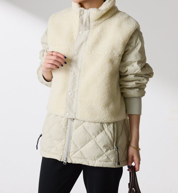  「【TAION別注アイテム/洗えるコート】レイヤードダウンジャケット」|その他|