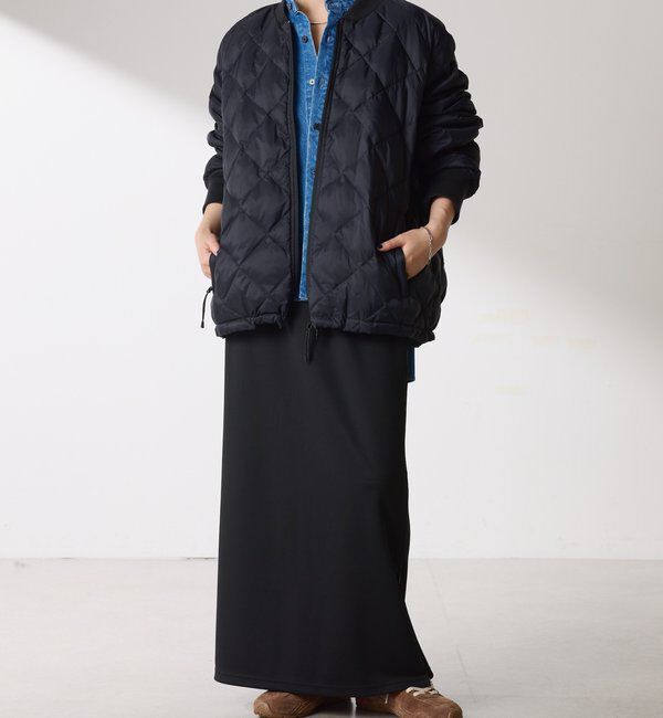  「【TAION別注アイテム/洗えるコート】レイヤードダウンジャケット」|その他|