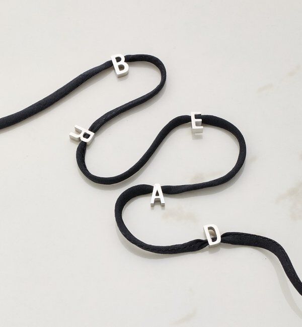  「【CEPIE./セピエ】レタリングコードネックレス」|リング|