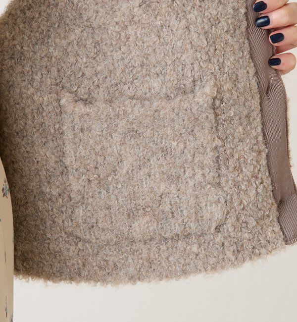  「ブークレーメタルトグルベスト」|ニット・セーター|