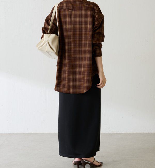  「メタルボタンチェックシャツ」|シャツ・ブラウス|
