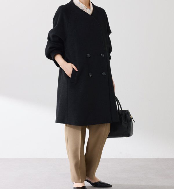  「ノーカラーダブルコート」|その他|