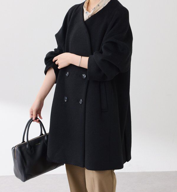  「ノーカラーダブルコート」|その他|