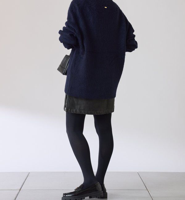  「レザーライクミニスカパン」|スカート|