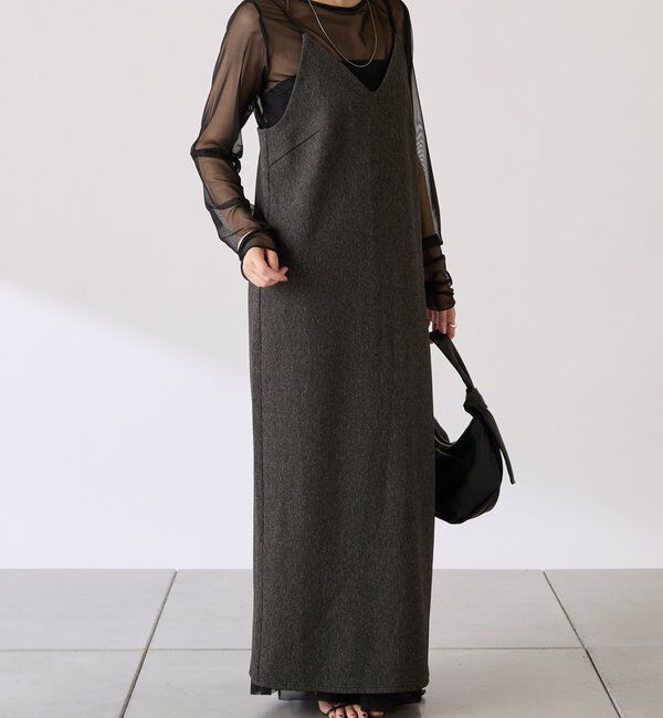  「チュールレイヤードワンピース」|ワンピース|