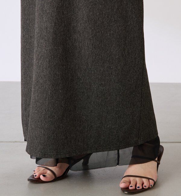  「チュールレイヤードワンピース」|ワンピース|