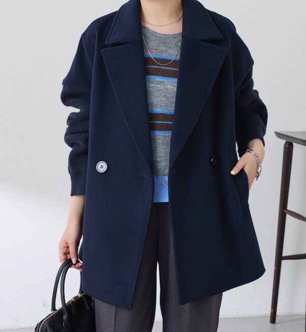  「エアリードッキングボーダーニット」|ニット・セーター|