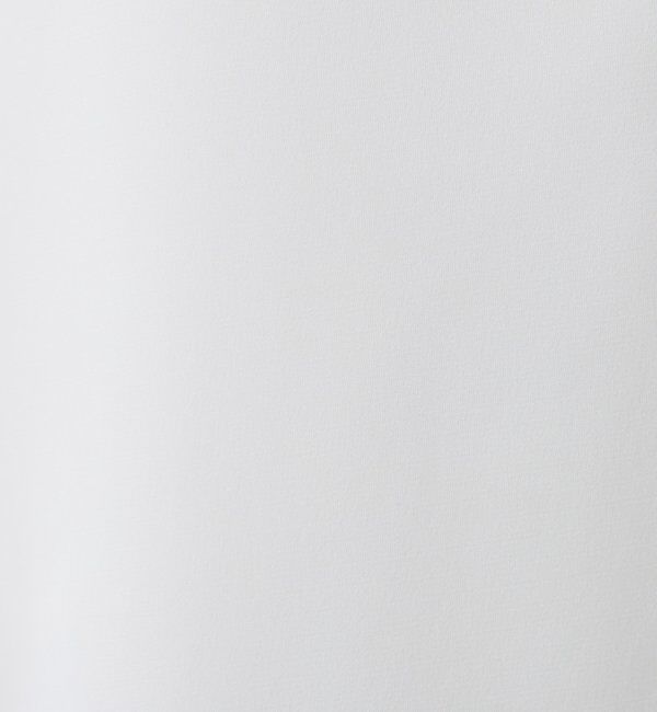  「サテンサイドドロストTブラウス」|シャツ・ブラウス|