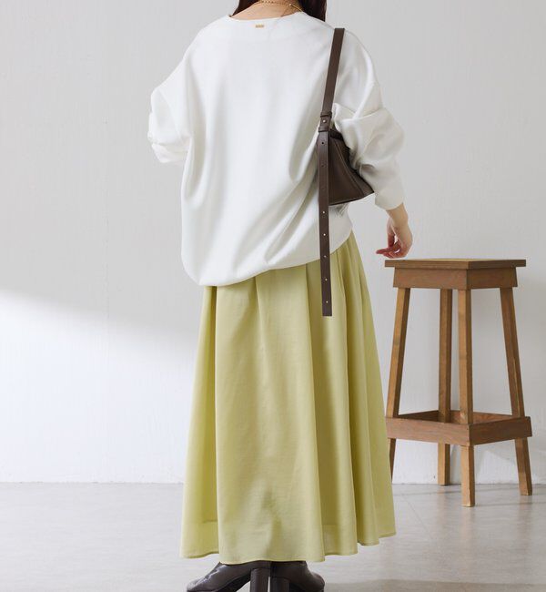  「タックフレアーシアースカート」|スカート|
