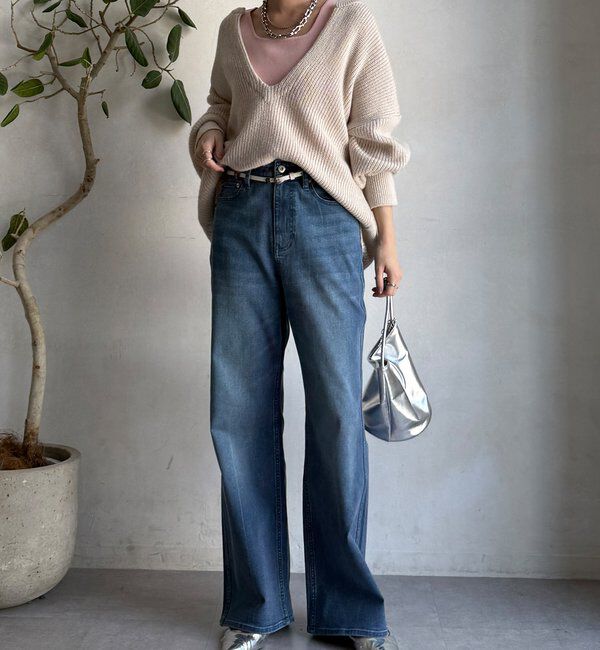  「スクエアニットタンク」|ニット・セーター|