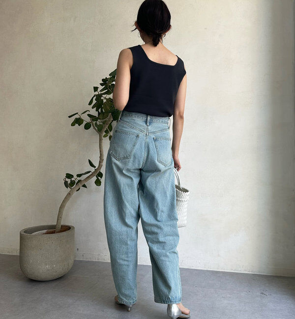  「スクエアニットタンク」|ニット・セーター|