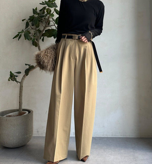  「【柔らかい着心地】袖シアーリブTEE」|Tシャツ・カットソー|