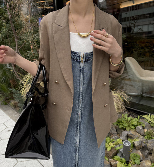  「リヨセルデニムジャンスカ」|ワンピース|