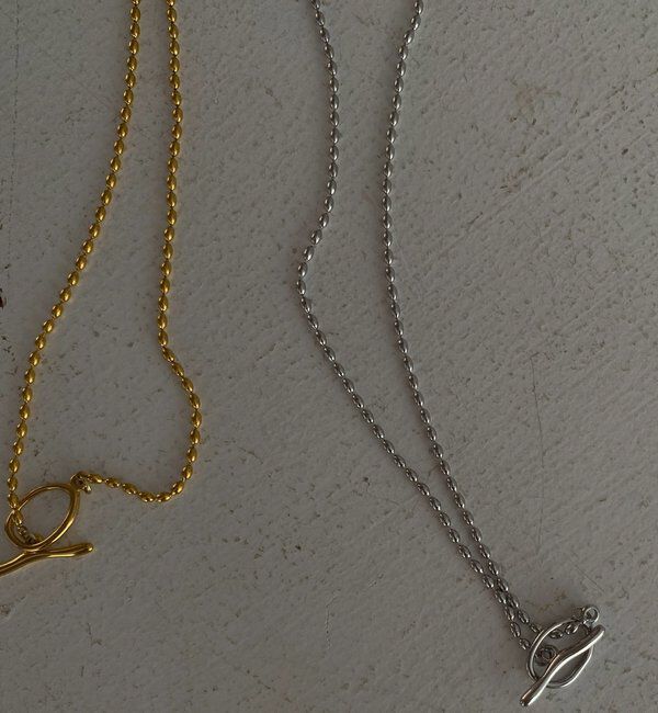  「【インフルエンサー SAKURA企画】アレルギー対応 マンテルチェーンネックレス」|ネックレス|