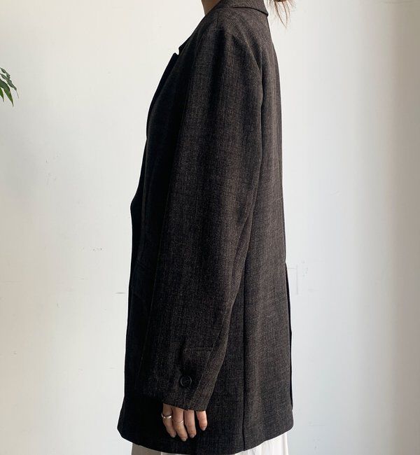  「シャンブレーダブルジャケット」|テーラードジャケット|