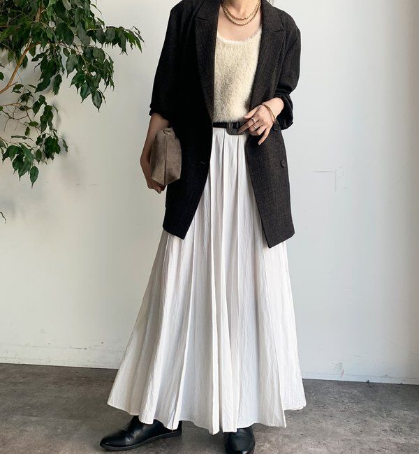  「シャンブレーダブルジャケット」|テーラードジャケット|