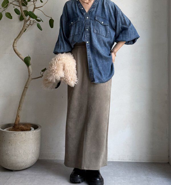  「デニムVVシャツ」|シャツ・ブラウス|