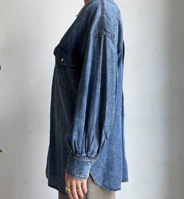  「デニムVVシャツ」|シャツ・ブラウス|