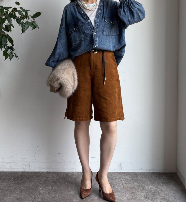  「デニムVVシャツ」|シャツ・ブラウス|