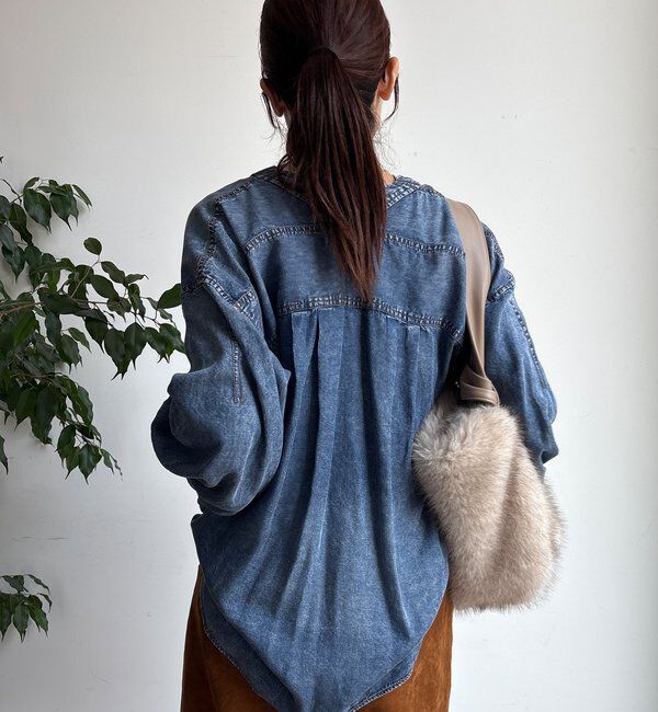  「デニムVVシャツ」|シャツ・ブラウス|