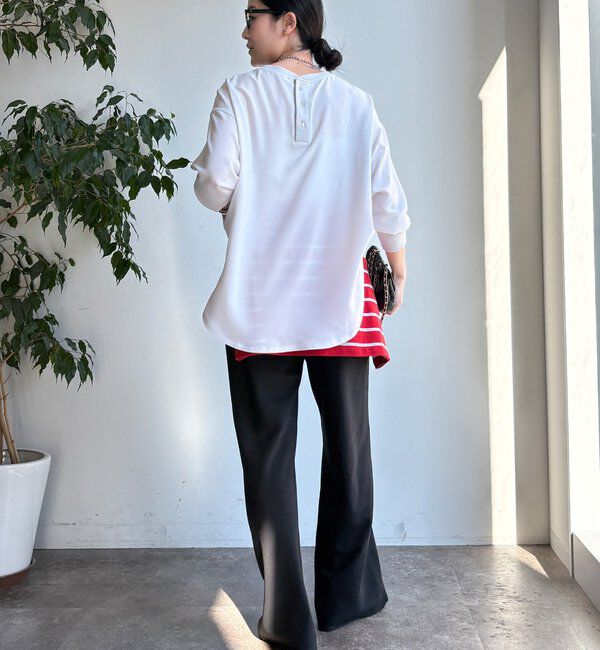  「バイヤスセミフレアパンツ」|チノ|