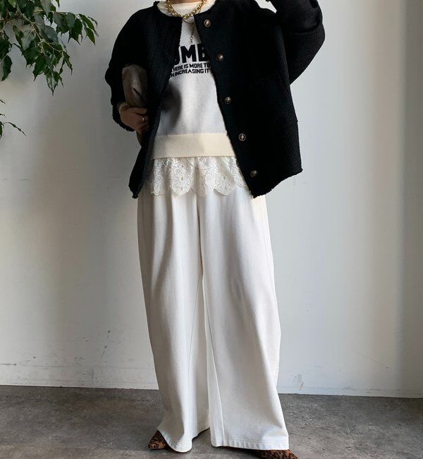  「ツイードジャケット」|ブルゾン・スタジャン|