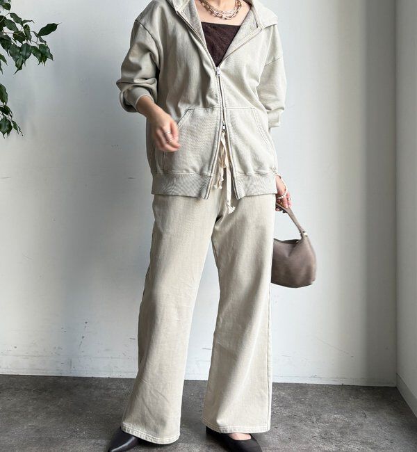  「【セットアップ対応】ピグメントジップパーカー」|Tシャツ・カットソー|