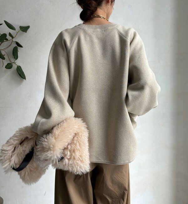  「ラメニットプルオーバー」|ニット・セーター|