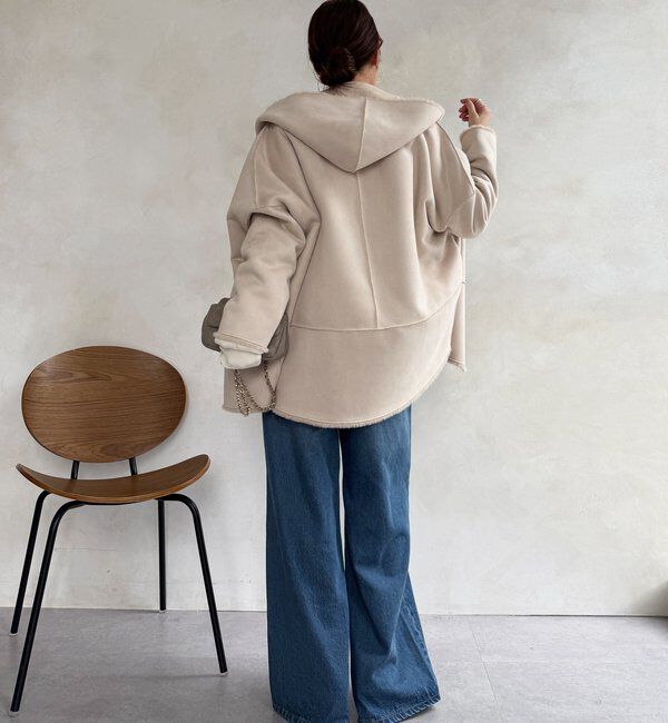  「リバーシブルフェイクムートンコート」|その他|