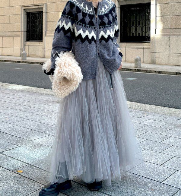  「ダブルチュールスカート」|スカート|