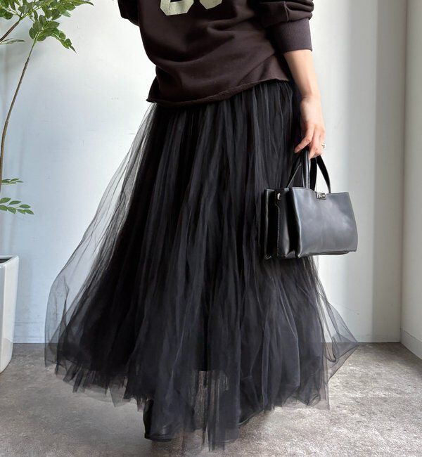  「ダブルチュールスカート」|スカート|