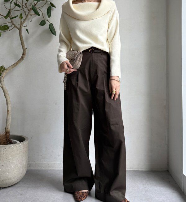  「オフタートルプルオーバー」|ニット・セーター|