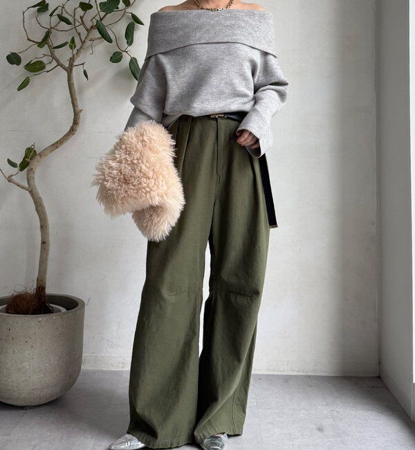  「オフタートルプルオーバー」|ニット・セーター|