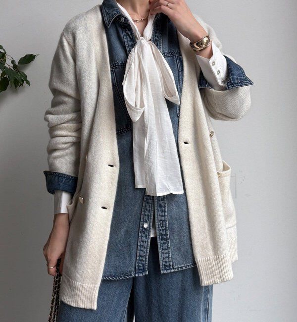  「ヤクウールニットジャケット」|テーラードジャケット|