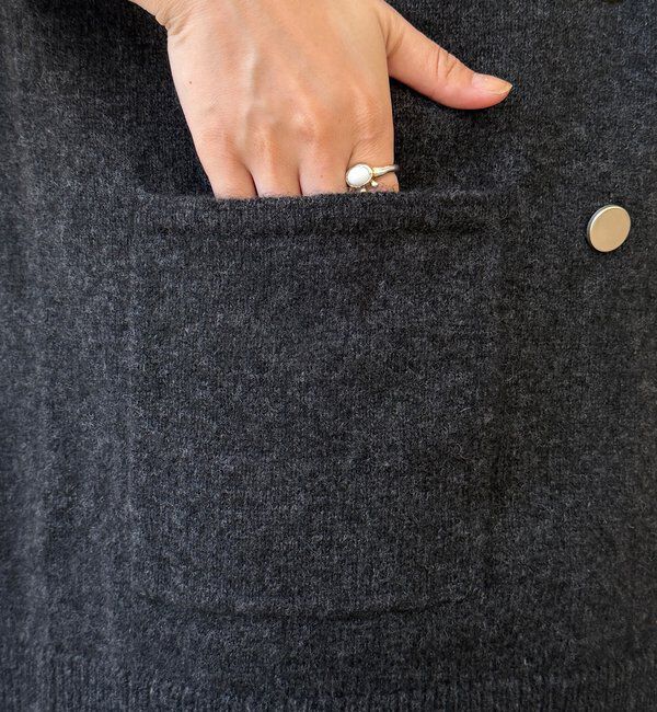  「ヤクウールニットジャケット」|テーラードジャケット|