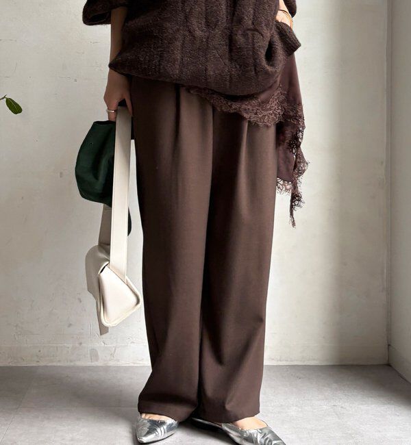  「裏起毛4WAYストレッチパンツ」|チノ|