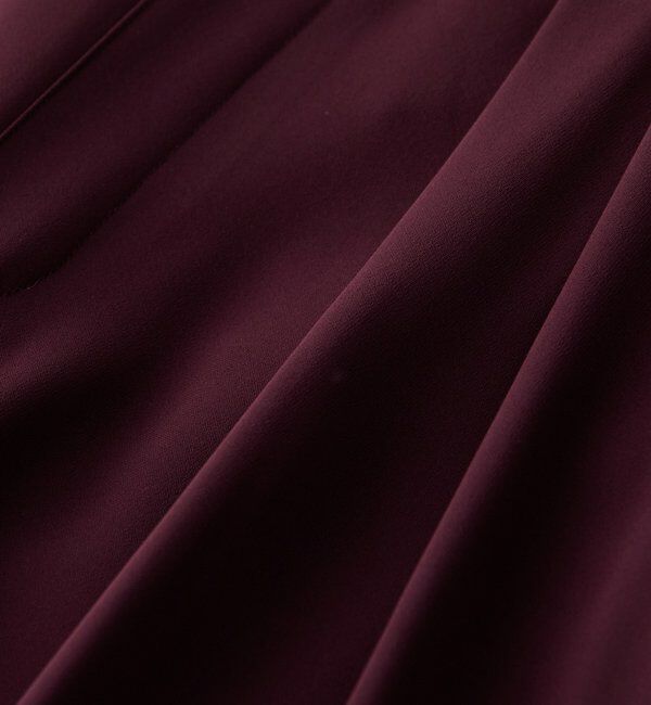  「【ウォッシャブル】【シーズンレスで使える】タックワイドスラックス」|チノ|