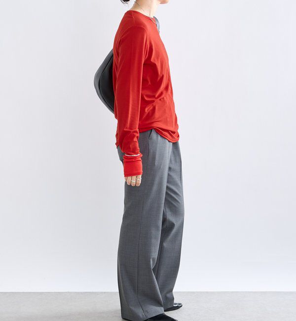  「【リバイバル/一枚でも重ねても】フライスクルーTee」|Tシャツ・カットソー|