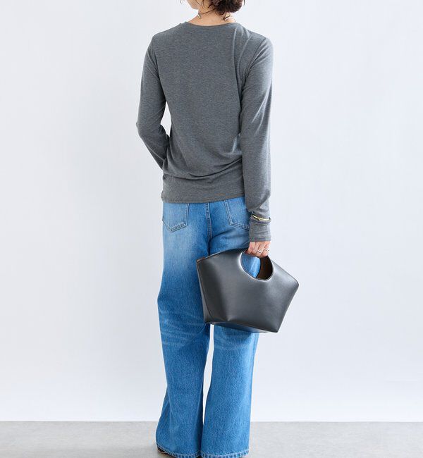  「【リバイバル/一枚でも重ねても】フライスクルーTee」|Tシャツ・カットソー|