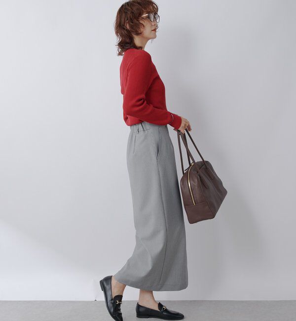  「【MONN.:.(モン)】RIB KNIT」|ニット・セーター|