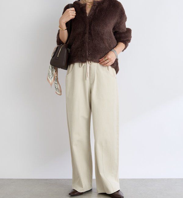  「【コーデのポイントに】ワイドスクエアショルダーバッグ」|ショルダー・メッセンジャー|