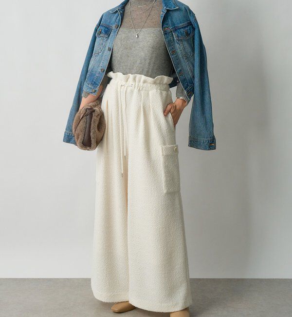  「【MONN.:.(モン)】ショートデニムジャケット」|その他|