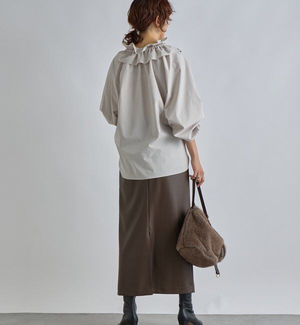  「【リバイバル】ドロストフリルカラーブラウス」|シャツ・ブラウス|