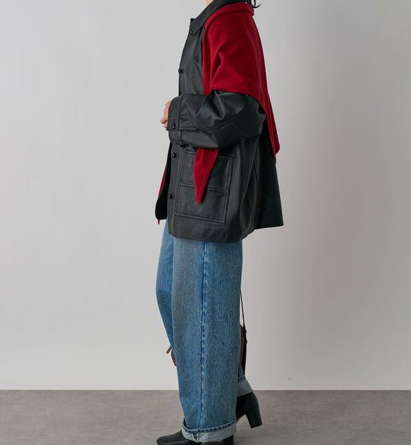  「【MONN.:.(モン)】レザージャケット」|その他|