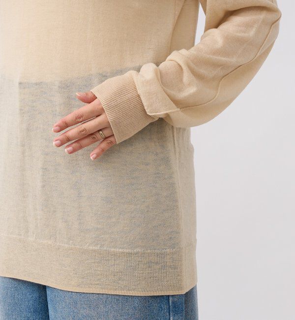  「【MYSELFbyRD（マイセルフバイリヴドロワ）】ロングニットプルオーバー」|ニット・セーター|