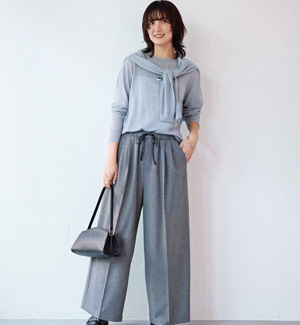  「【MYSELFbyRD（マイセルフバイリヴドロワ）】ロングニットプルオーバー」|ニット・セーター|