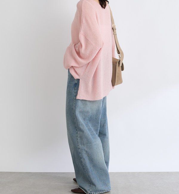  「【リニューアル】2wayスパングルシアーニット」|ニット・セーター|