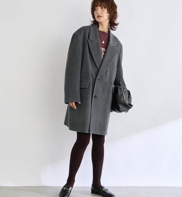  「【大人ハンサム】ウールビーバーテーラードコート」|その他|